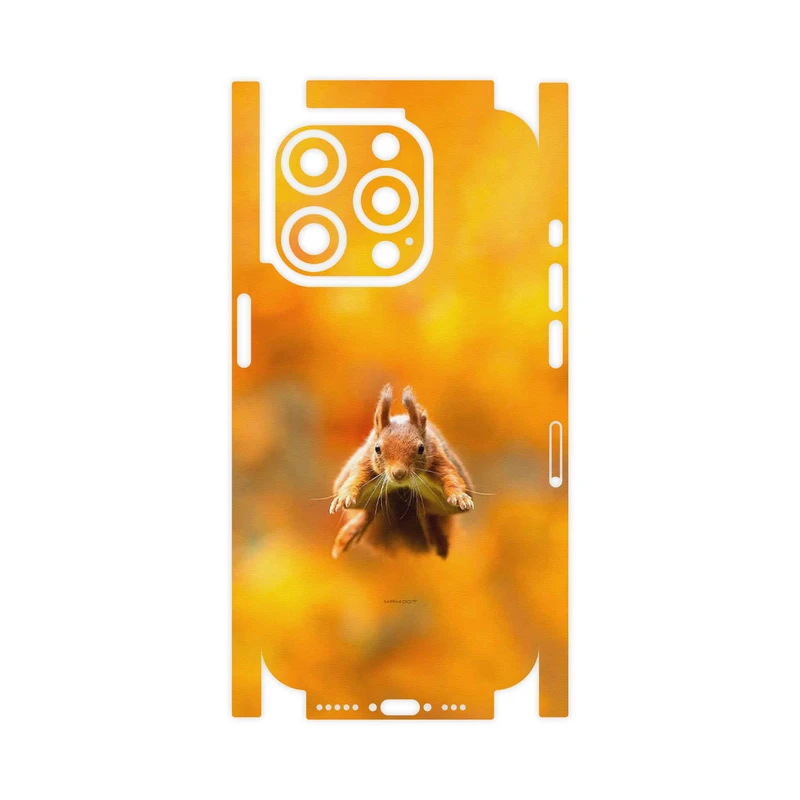 برچسب پوششی ماهوت مدل Squirrel-FullSkin مناسب برای گوشی موبایل اپل iPhone 15 Pro