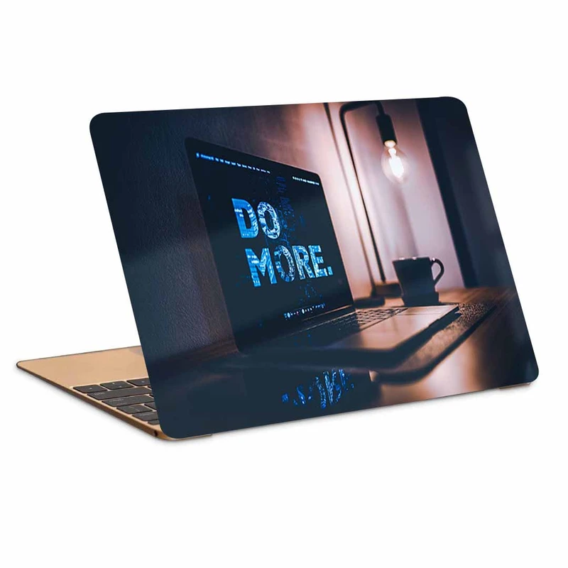 استیکر لپ تاپ طرح motivation phrase notebook کد N-404 مناسب برای لپ تاپ 15.6 اینچ