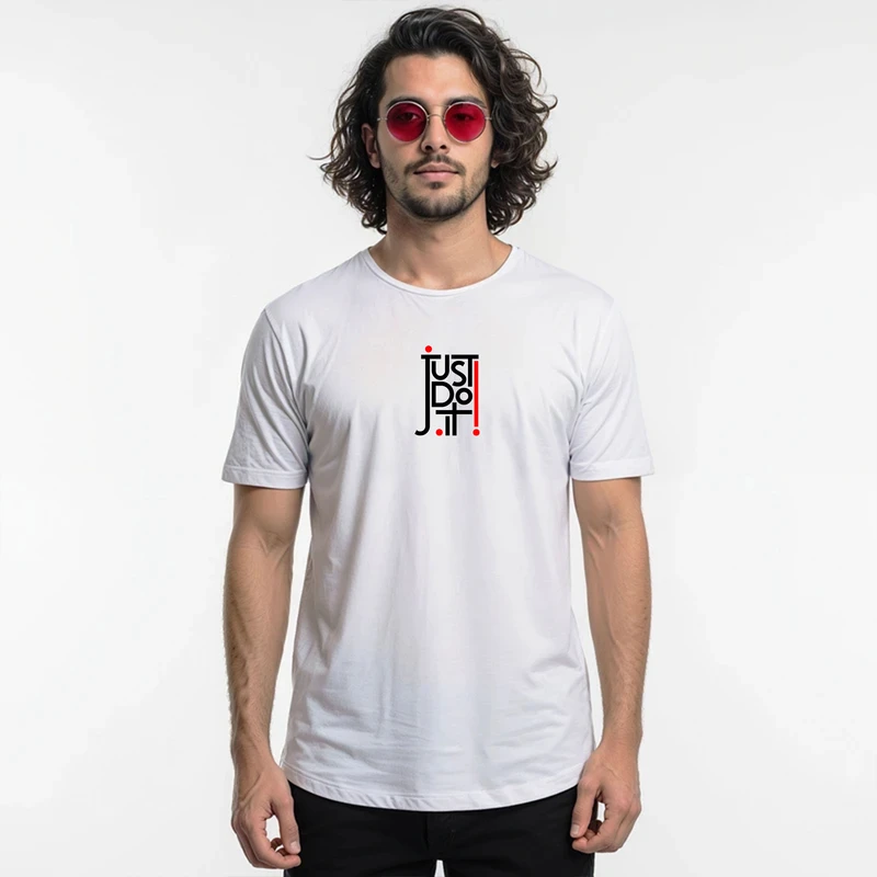تی شرت آستین کوتاه مردانه Just Do it  کد WH.2093