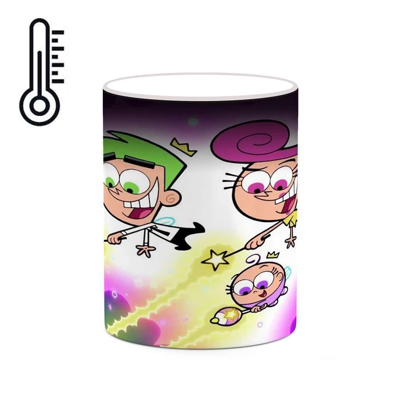 ماگ حرارتی کاکتی مدل کارتون The Fairly OddParents کد mgh23400