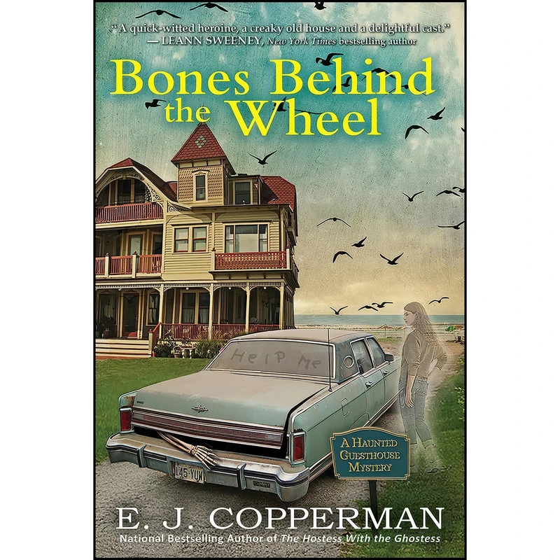 کتاب Bones Behind the Wheel اثر E. J. Copperman انتشارات Crooked Lane Books
