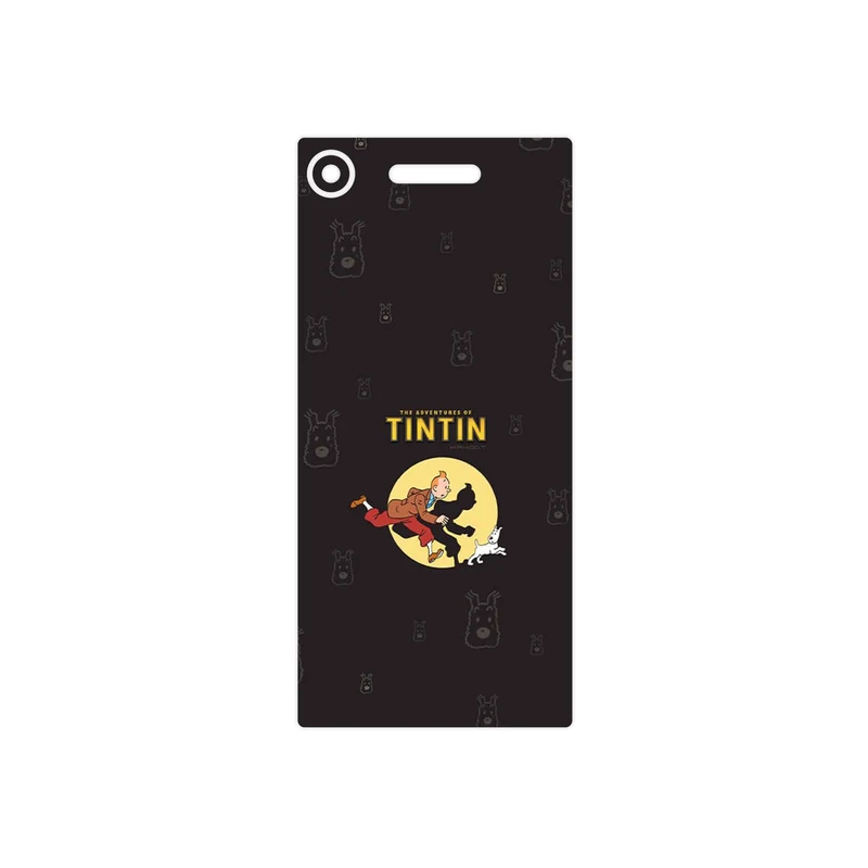 برچسب پوششی ماهوت مدل Tintin مناسب برای گوشی موبایل سونی Xperia XZ1
