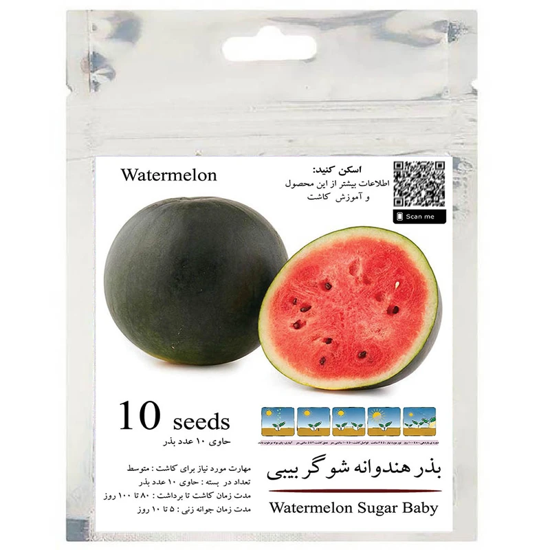 بذر هندوانه شو گر بیبی مدل GL10