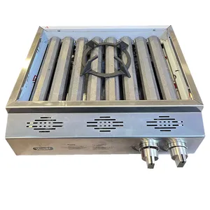 کباب پز آکماز مدل 8 شعله دوشیر STEALMATE