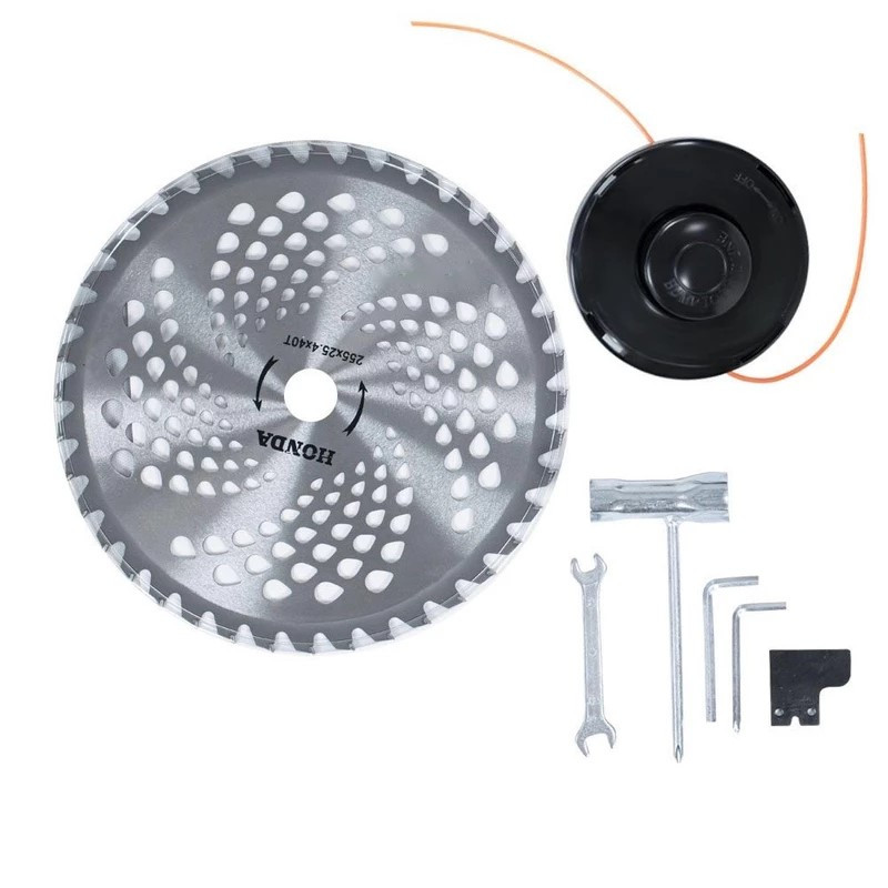 علف زن پشتی هندا مدل GX35 به همراه روتیواتور و تبدیل علف زن به اره علف زن پشتی هندا مدل GX35 به همراه روتیواتور و تبدیل علف زن به اره