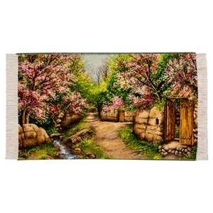  فرش دستباف دیوارکوب سی پرشیا مدل کوچه باغ بهاری کد 902786