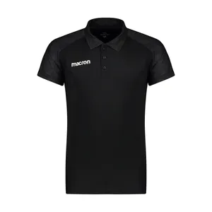پولوشرت آستین کوتاه ورزشی مردانه مکرون مدل توتی رنگ مشکی