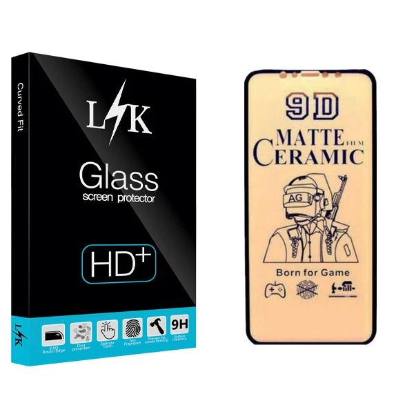 محافظ صفحه نمایش مات ال کی مدل Hard glass مناسب برای گوشی موبایل اپل Iphone XR/11