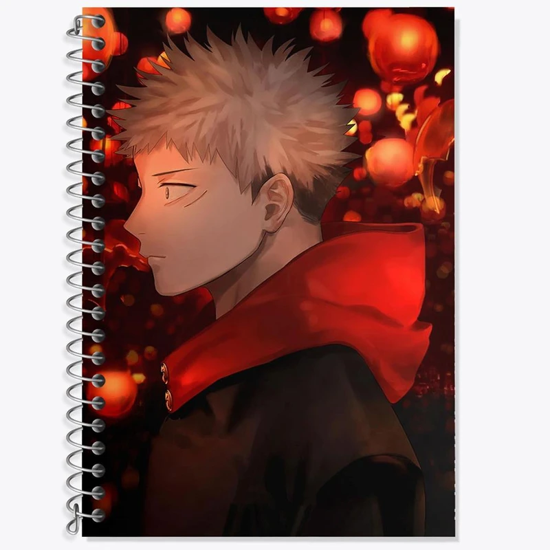 دفتر لغت 50 برگ خندالو مدل ایتادوری یوجی انیمه جوجوتسو کایزن کد 11058