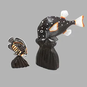 دکوری مدل ماهی مجموعه 2 عددی