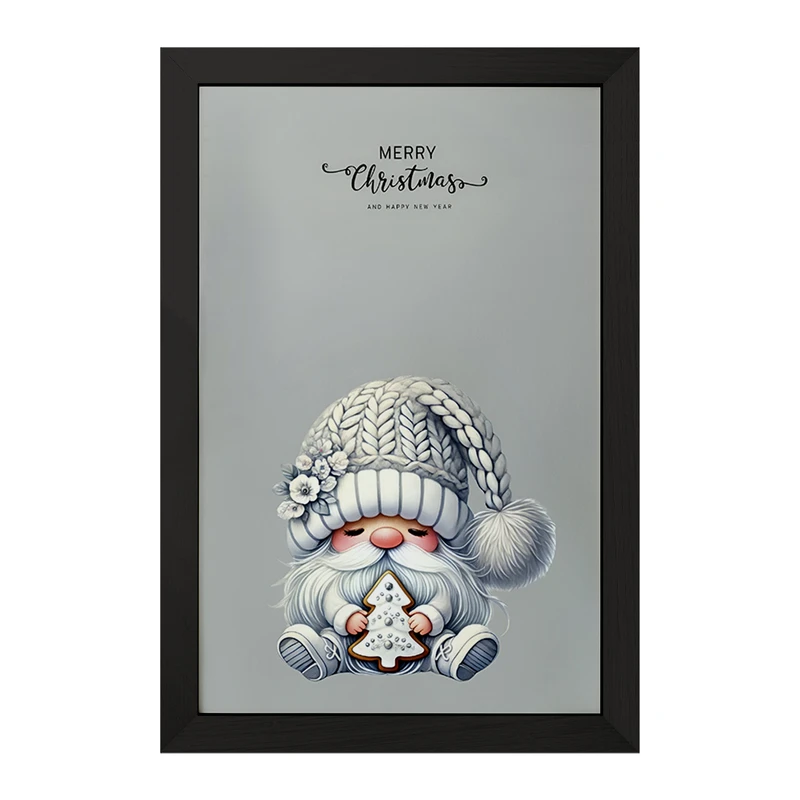 تابلو خندالو مدل کوتوله و کریسمس کد F5858