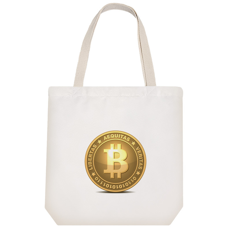 ساک خرید خندالو طرح بیت کوین کد 825