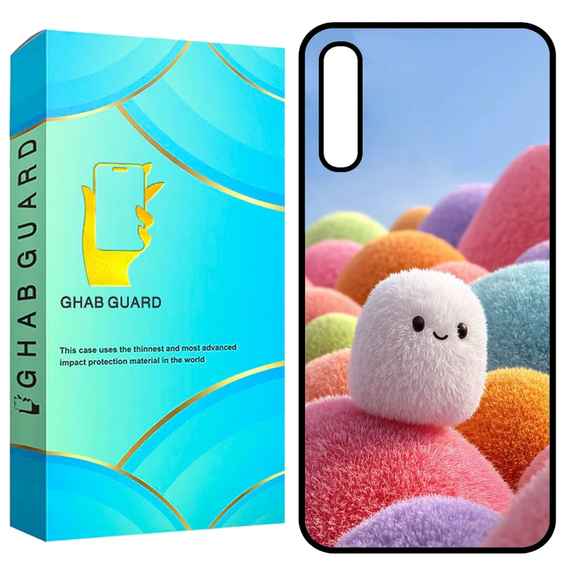 کاور قاب گارد طرح مارشملو مدل GCHPA50 مناسب برای گوشی موبایل سامسونگ Galaxy A50 / A50s / A30s