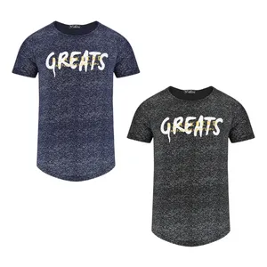 تی شرت آستین کوتاه مردانه مدل M2436 مجموعه 2 عددی