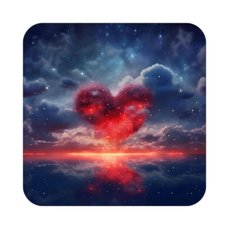 زیر لیوانی کاکتی مدل عاشقانه کد mp11392