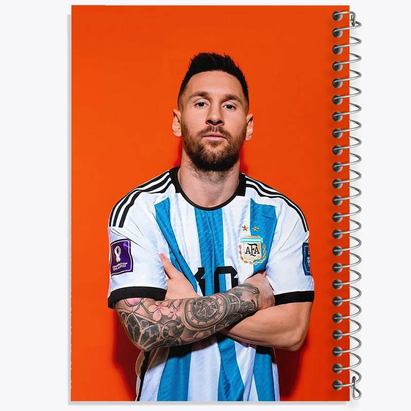 دفتر لیست خرید 50 برگ خندالو طرح لیونل مسی کد 36456