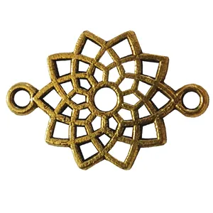 آویز گردنبند مدل گل آفتاب کد 123