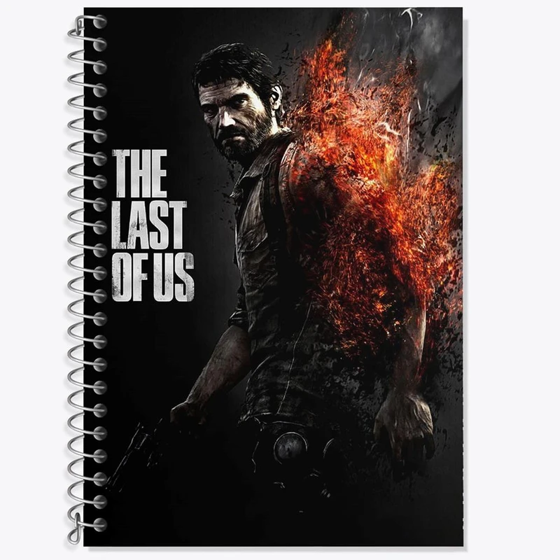 دفتر لغت 50 برگ خندالو مدل بازی د لست آف آس The Last Of Us کد 30109