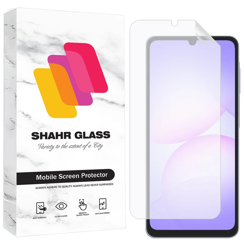 محافظ صفحه نمایش شهر گلس مدل SNMF مناسب برای گوشی موبایل سامسونگ Galaxy A06 / Galaxy A07 4G