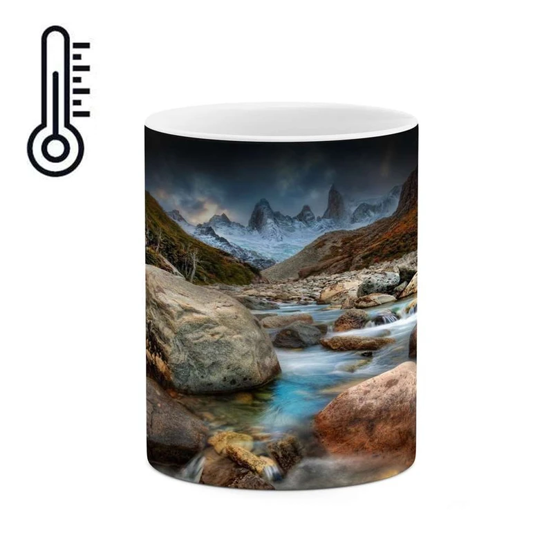 ماگ حرارتی کاکتی مدل منظره کد mgh17748