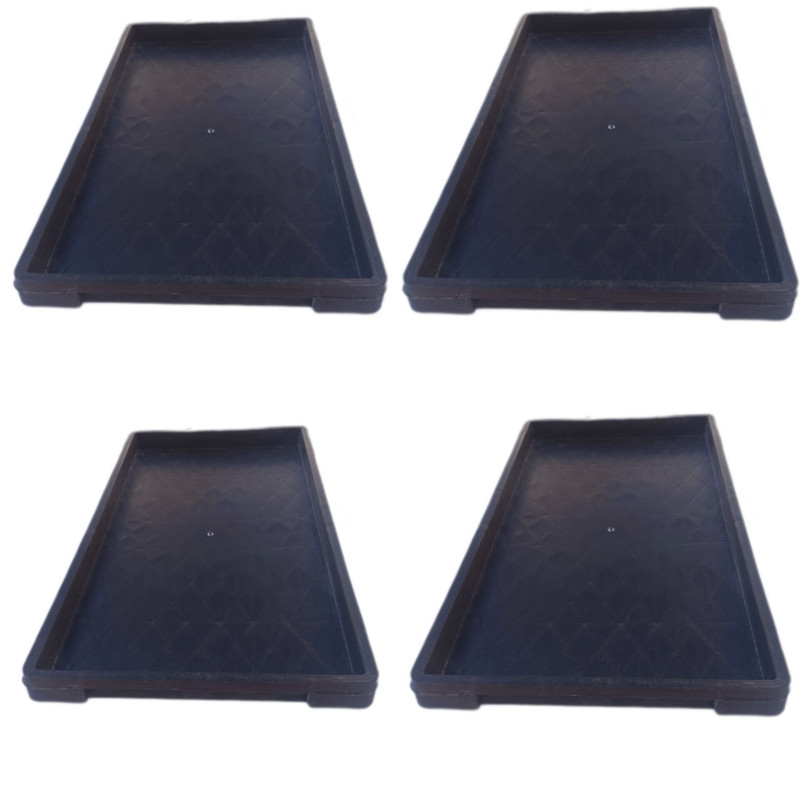 سینی کشت مدل بدون زهکش بسته 4 عددی