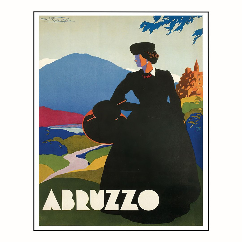 پوستر مدل سفر ایتالیا