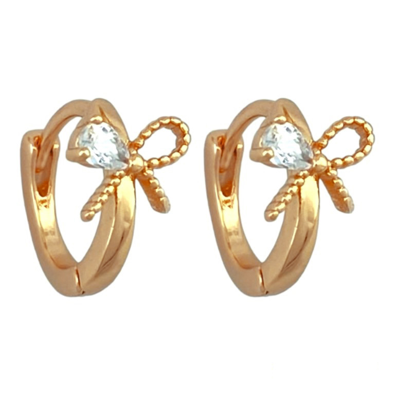 گوشواره زنانه ژوپینگ مدل پاپیون کد E4272
