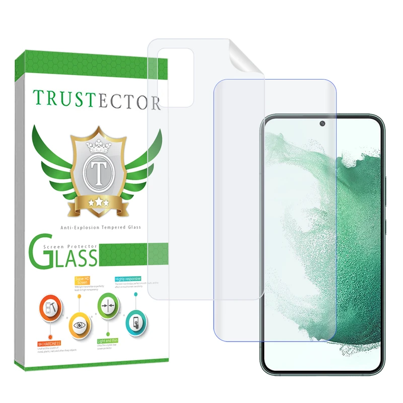محافظ صفحه نمایش تراستکتور مدل UVNANOMTBT مناسب برای گوشی موبایل سامسونگ Galaxy S20 Plus 4G / S20 Plus 5G به همراه محافظ پشت گوشی