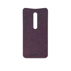 MAHOOT Purple-Leather Cover Sticker for Motorola Moto X Style
