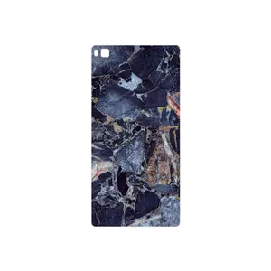 MAHOOT Broken black marble Cover Sticker for Huawei P8