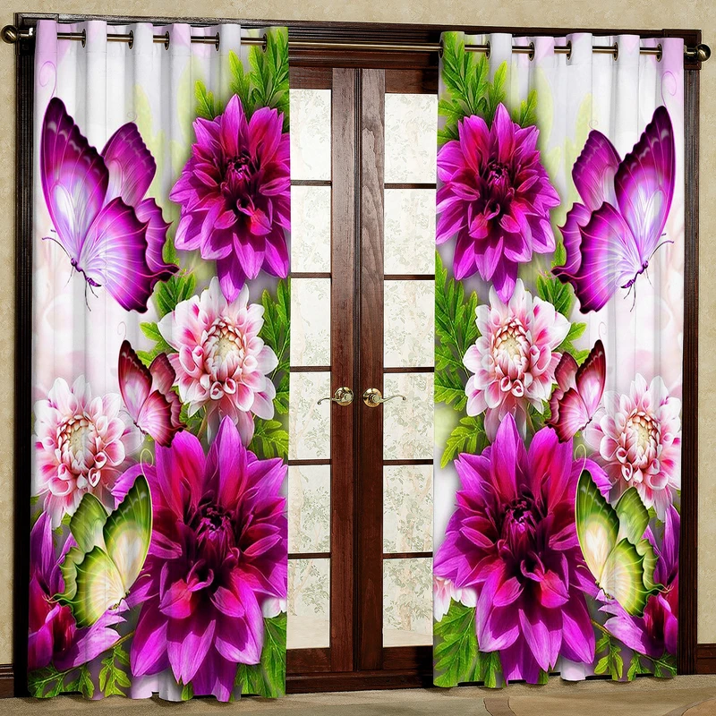 پرده مدل مخمل پانچی کد 4235k5 سایز 200x140 سانتی متر