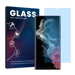 Glass Resistant model anti-blue ray screen protector suitable for Samsung Galaxy S22 Ultra 5G mobile phone