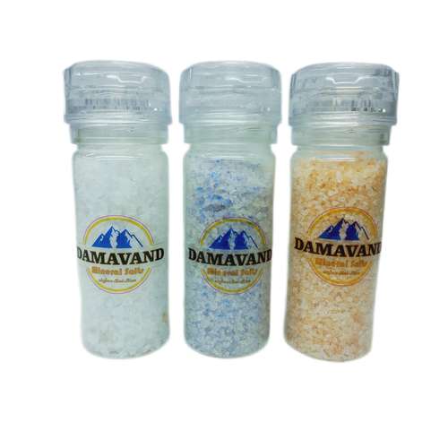 نمک معدنی دماوند - 150 گرم بسته 3 عددی