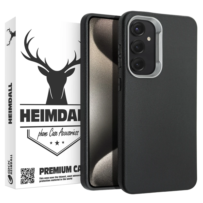 کاور جی کی کی مدل Leather مناسب برای گوشی موبایل سامسونگ Galaxy S25 FE 