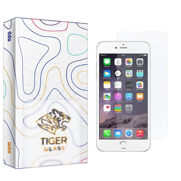 محافظ صفحه نمایش تایگر گلس مدل SAM2 مناسب برای گوشی موبایل اپل iPhone 6 Plus