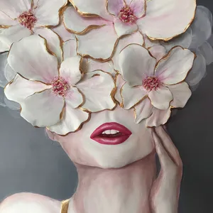 تابلو نقاشی برجسته طرح گل