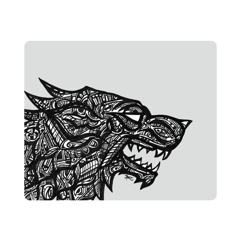 ماوس پد هومرو مدل MP1030-SIZE2437 طرح Game of Thrones