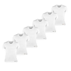 زیرپوش آستین دار مردانه پنبینه مدل نخ پنبه خالص صادراتی مجموعه 6 عددی