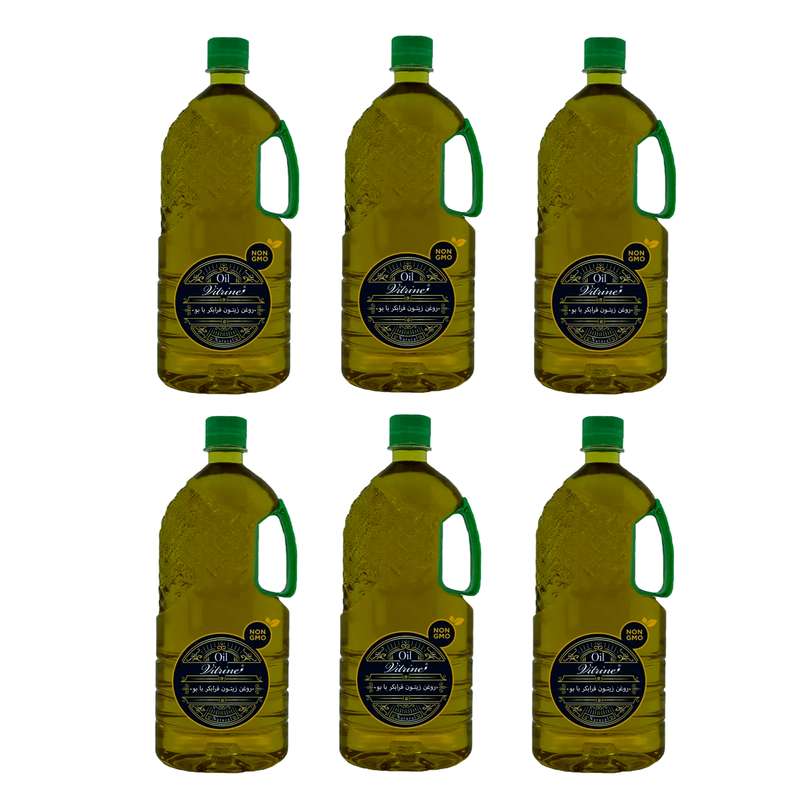 روغن زیتون فرابکر با بو ویترین فود - 6 لیتر بسته‌ 6 عددی