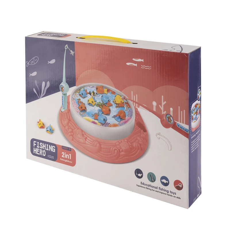 اسباب بازی مدل ماهیگیری موزیکال کد FISHING HERO -1010