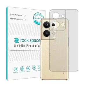 Transparent Rockspace HyGEL model phone back protector suitable for Oppo Reno9 pro plus mobile phone
