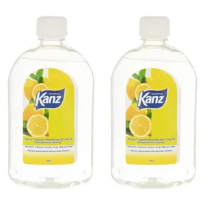 مایع گند زدایی سطوح کنز مدل لیمویی - 500 میلی لیتر بسته 2 عددی