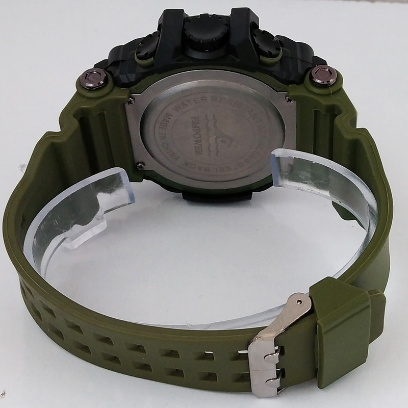 ساعت مچی دیجیتال مردانه مدل چراغدار کرنومتردار اسپرت