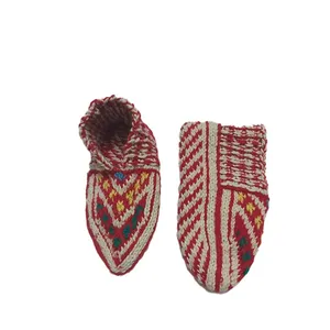 پاپوش بافتنی مدل کاج کد 00032