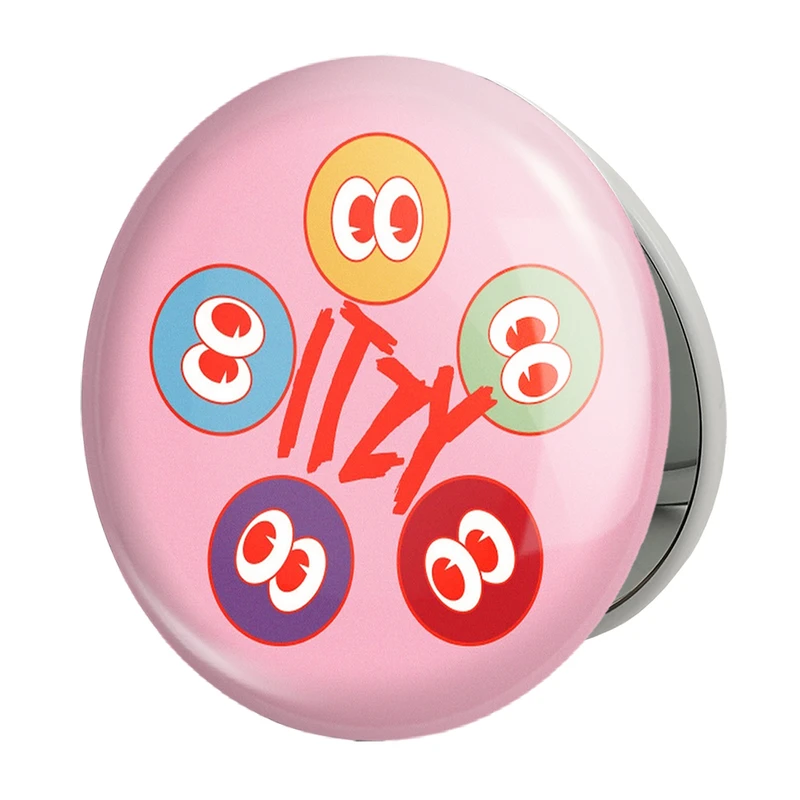 آینه جیبی خندالو طرح گروه ایتزی ITZY مدل تاشو کد 12449 