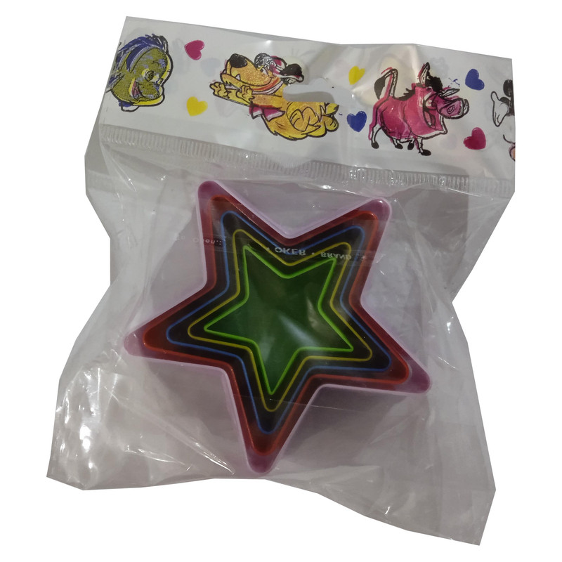 کاتر شیرینی پزی مدل ستاره بسته 5 عددی کاتر شیرینی پزی مدل ستاره بسته 5 عددی