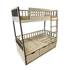 ماکت دکوری طرح تخت خواب مدل A2051