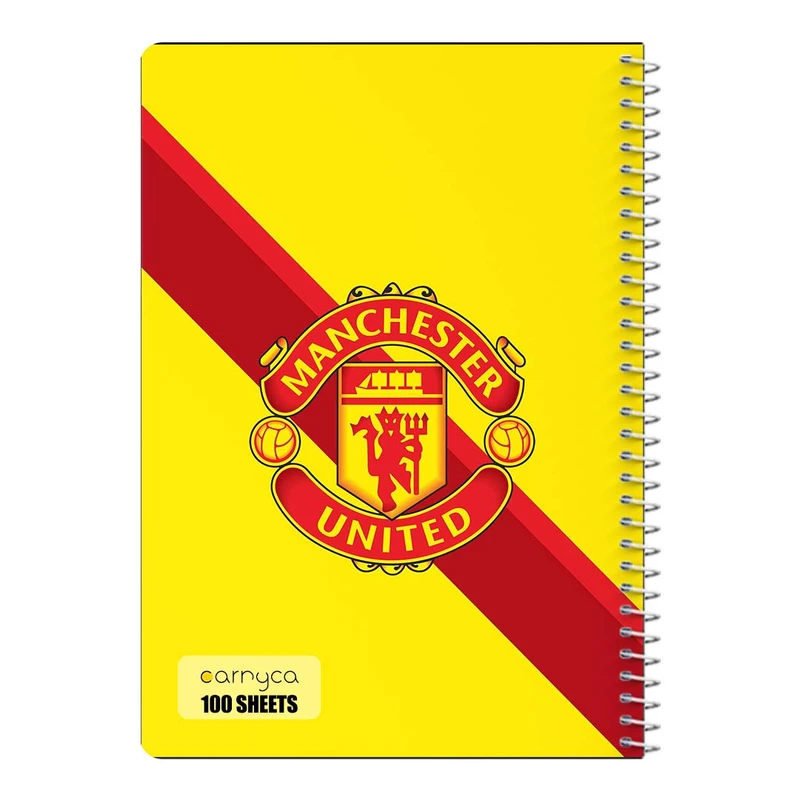 دفتر مشق 100 برگ سیمی کارنیکا طرح منچستر یونایتد Manchester United کد 53911