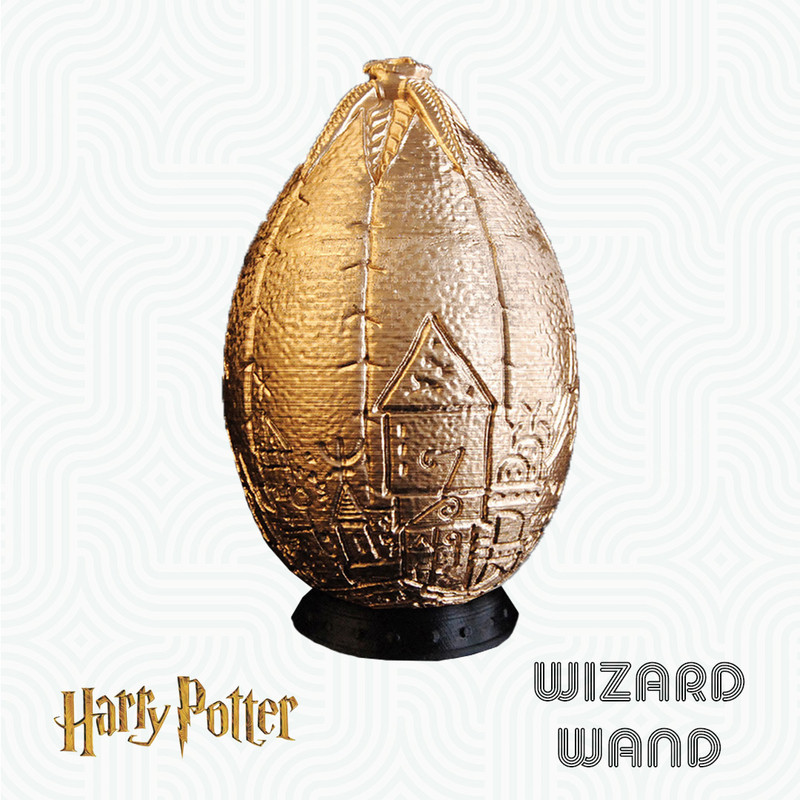 اسباب بازی زینتی کاف تینگز مدل هری پاتر طرح تخم طلای مسابقات سه جادوگر