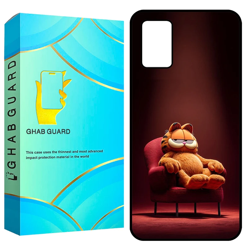 کاور قاب گارد طرح گارفیلد مدل GCHPA03S مناسب برای گوشی موبایل سامسونگ Galaxy A02s / M02s / A03s   